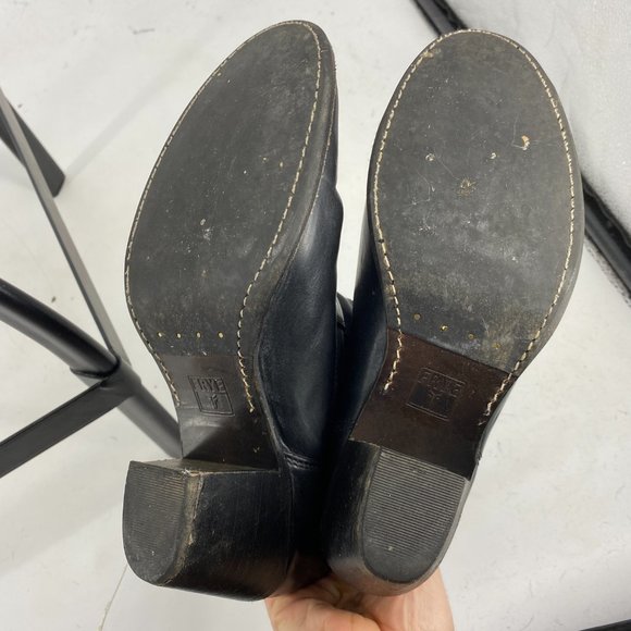 Frye Jackie button boho black leather boots - Picture 8 of 15
